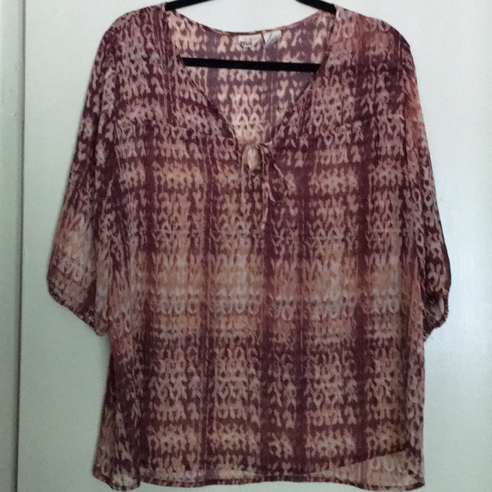 Mudd Sheer Shirt